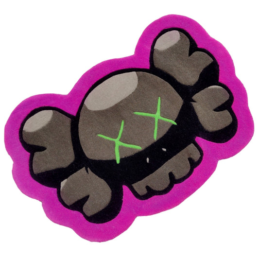 KAWS (Neon Black) Custom Rug