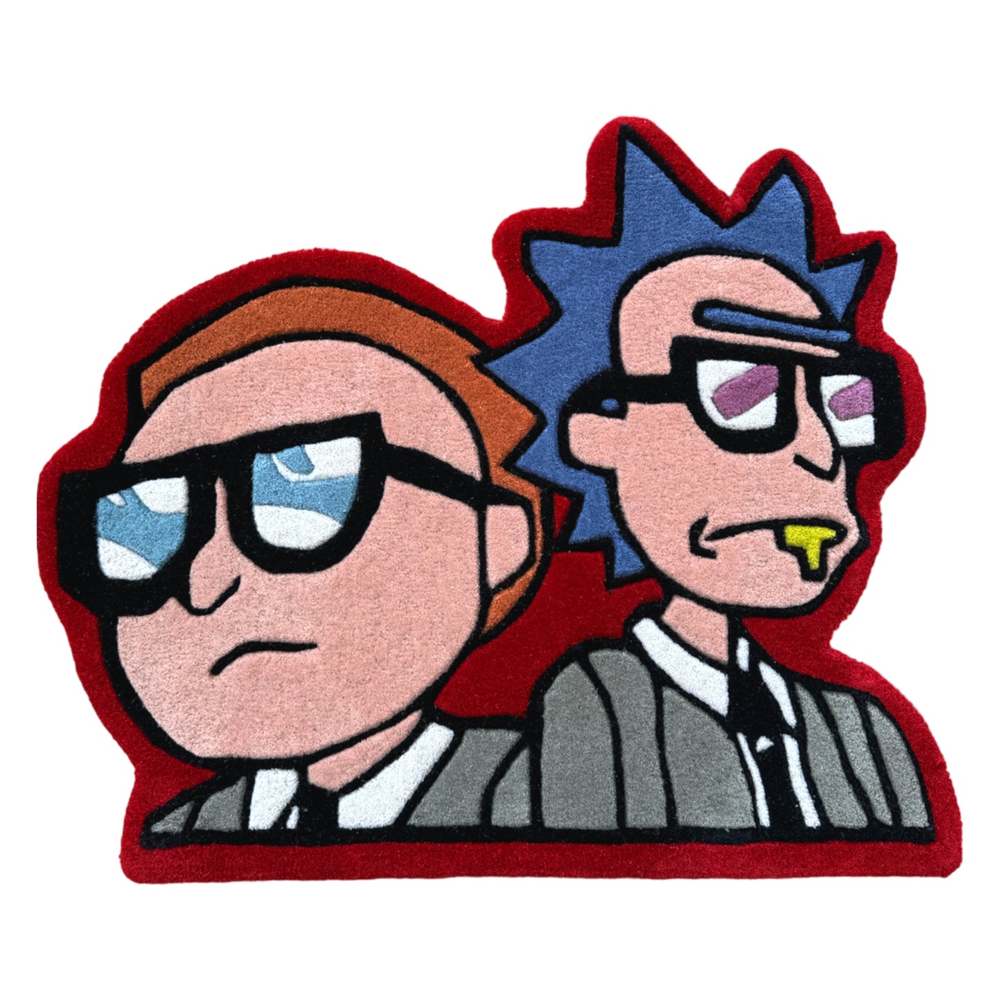 Rick in Black Custom Rug