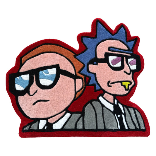 Rick in Black Custom Rug