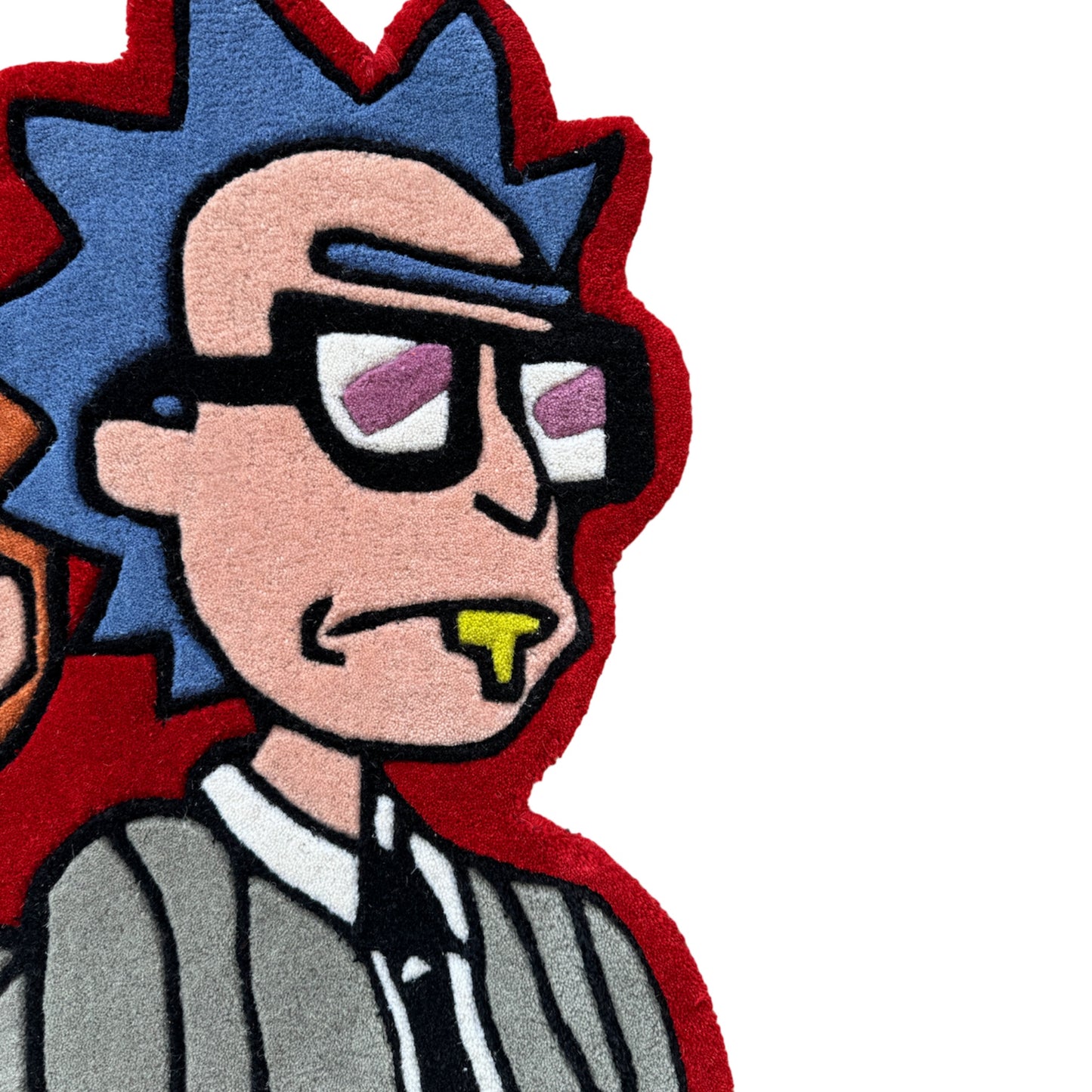 Rick in Black Custom Rug