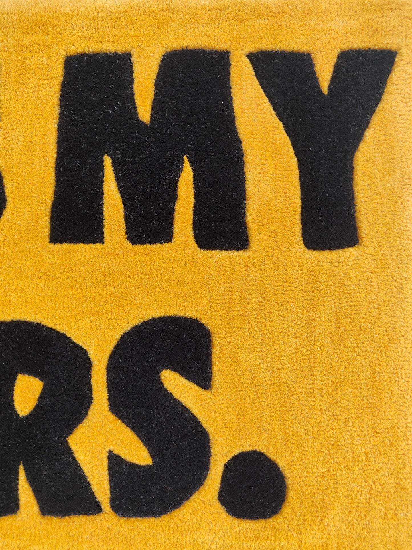Kiss My Airs (Marigold Brown) Custom Rug
